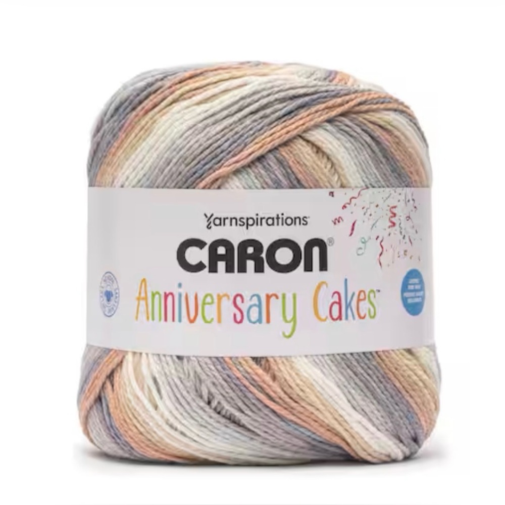 Caron Anniversary Cakes Yarn - oyster New